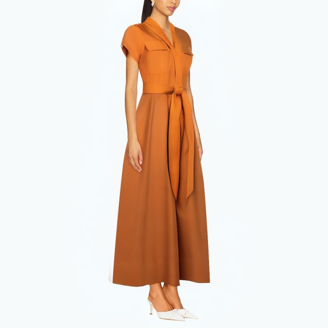 Fashionable Temperament Belt Dress