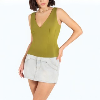 Casual Sleeveless Slim Fit Camisole Top
