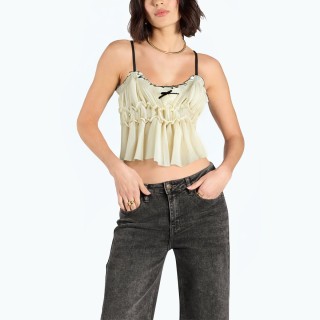 Small Butterfly Decorative Textured Top