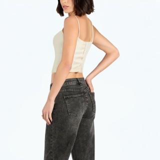 Slim And Simple Thin Strap Vest Top