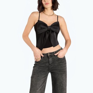 Black Sexy Versatile Suspender Top
