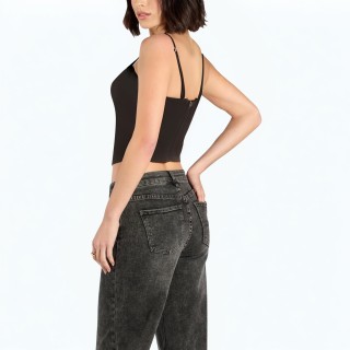 Black Sexy Versatile Suspender Top