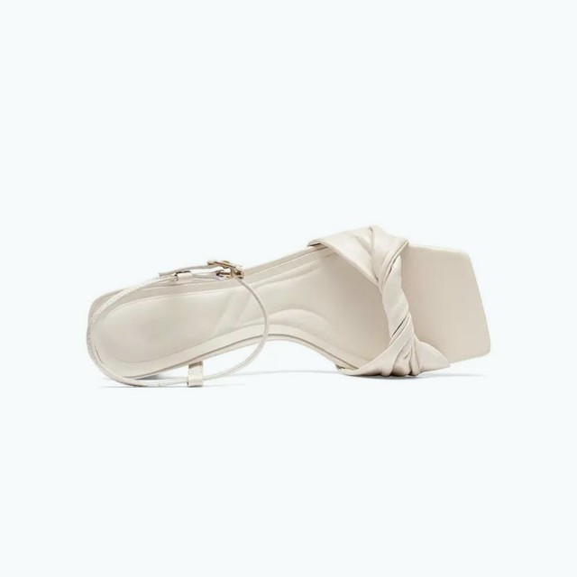 Comfortable Genuine Leather High Heeled Sandals