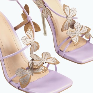 Fashion Butterfly High Heeled Sandals