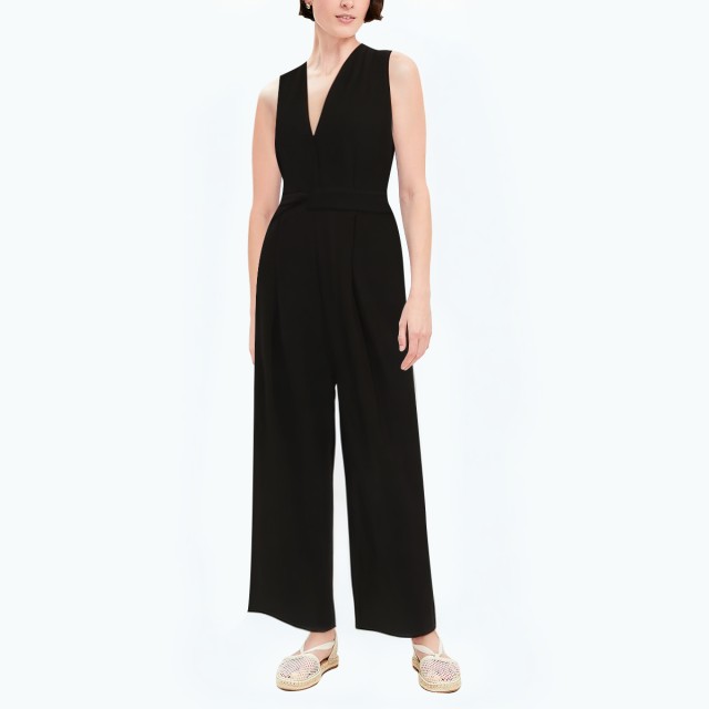 Sexy V Neck Sleeveless Jumpsuit