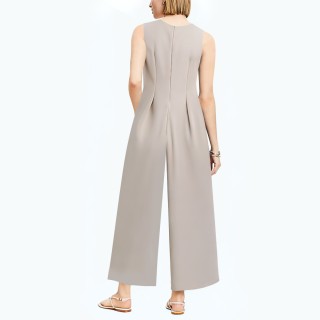 Simple Casual Long Jumpsuit