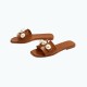 Pearl Sliding Flat Slippers