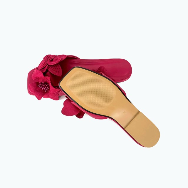 Luxury Plant Flat Slippers