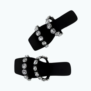 Genuine Leather Luxury Flat Slippers