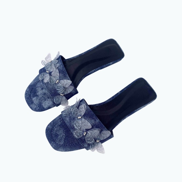 Beach Braided Flat Slippers