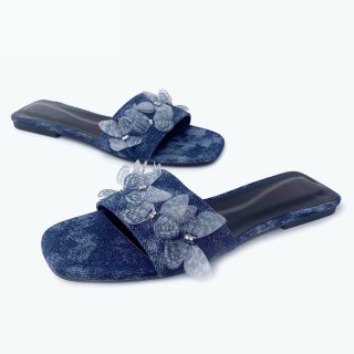 Beach Braided Flat Slippers