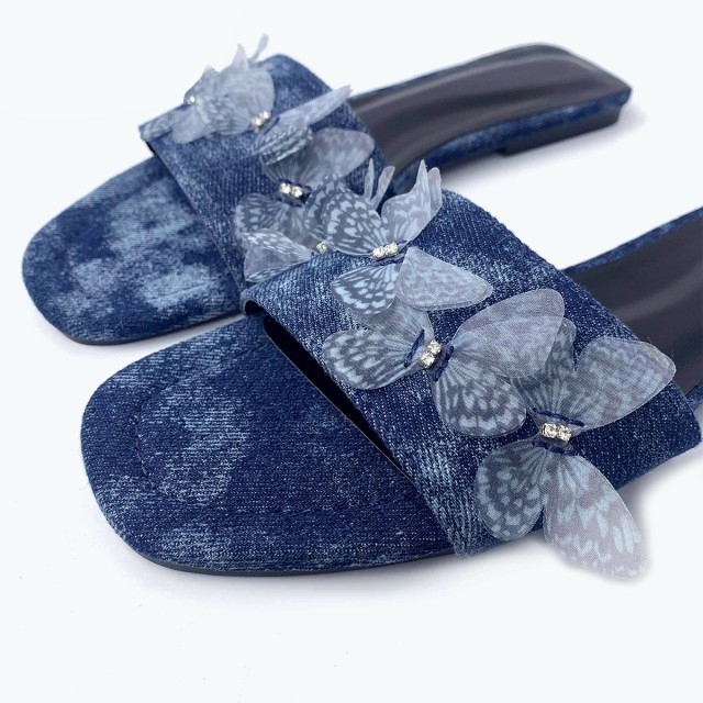 Beach Braided Flat Slippers