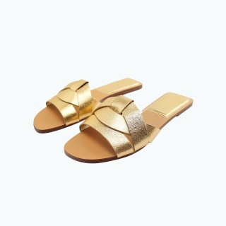 Luxury Women's Fashion Flat Bottomed Slippers