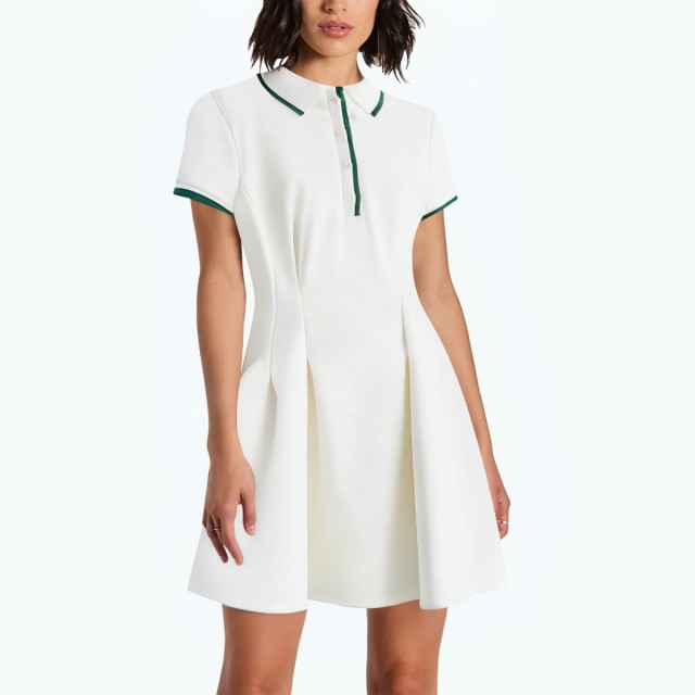 College Style Short Sleeved Dress