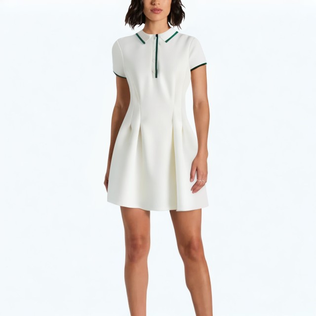 College Style Short Sleeved Dress