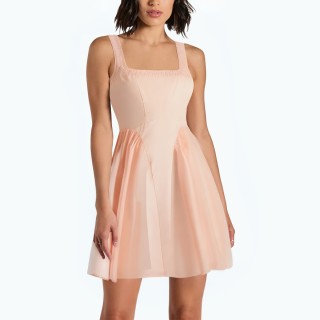 Sleeveless Waist Slimming Large Swing Dress