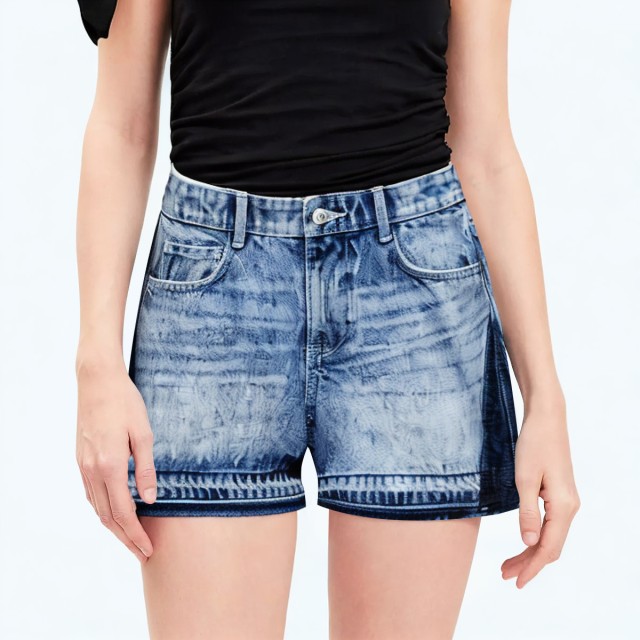 Loose And Comfortable Denim Shorts