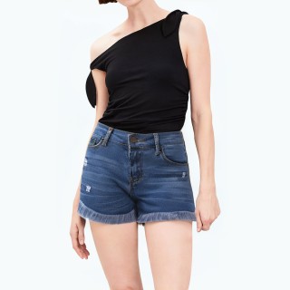 Casual Light Blue Denim Shorts