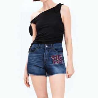 Fashionable Hot Girl High Waist Denim Shorts