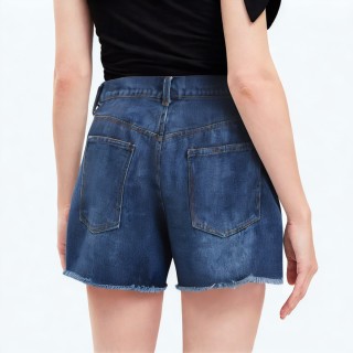 Fashionable Hot Girl High Waist Denim Shorts