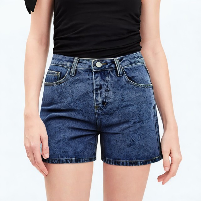 Vintage Denim Shorts Loose