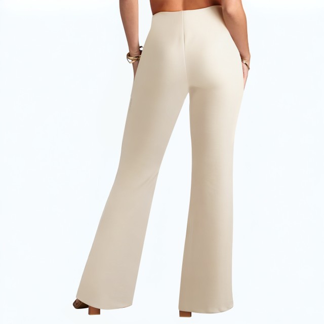 High Waist Slim Casual Pants