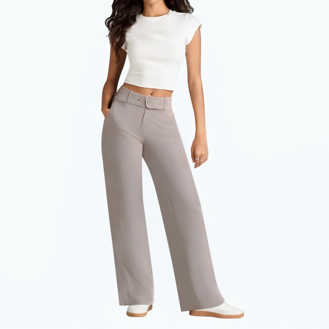 Fashionable Casual Versatile Bell Bottom Pants
